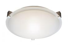 Trans Globe 59007 WH - 3LT FLUSH-15""-3 SQUARE CLIPS-